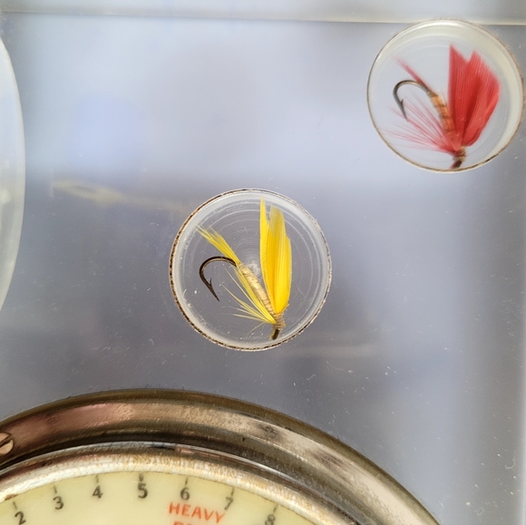 Fishing Barameter Vintage Lucite - Germany Rare - Picture 5 of 8